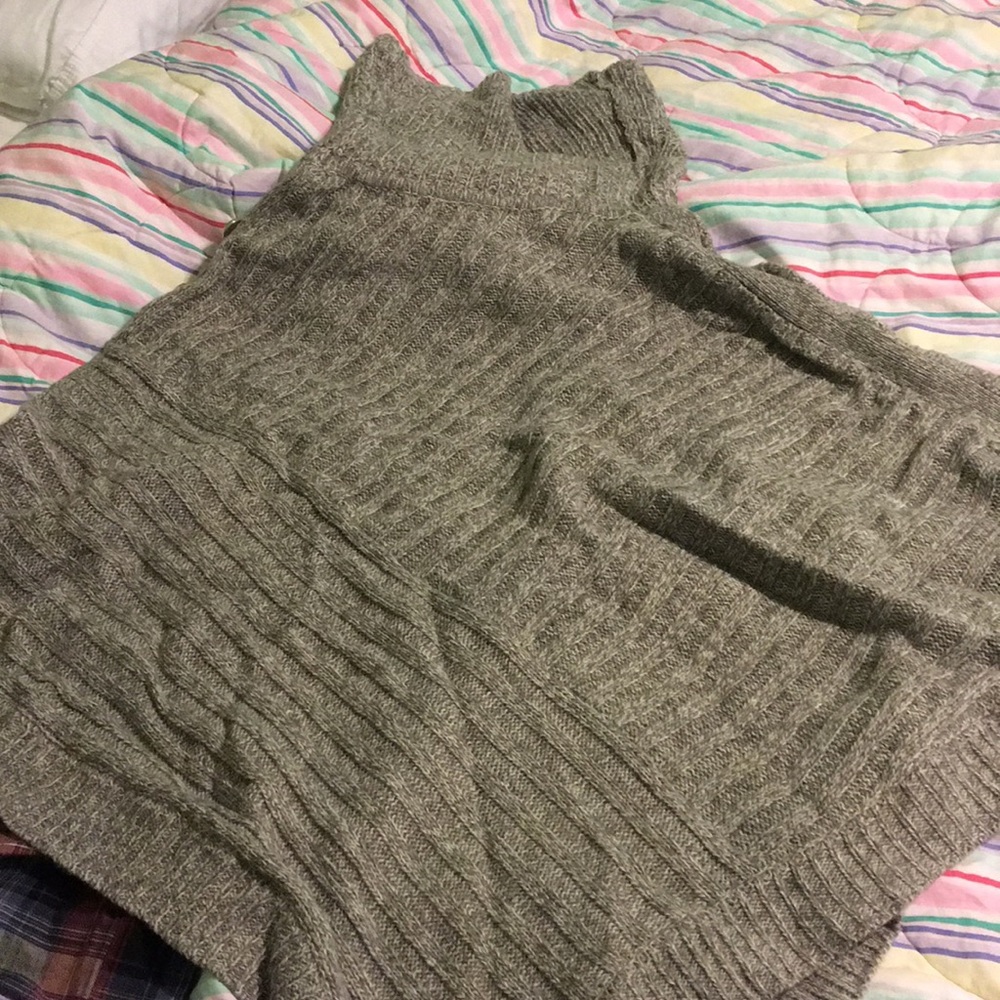 Warm Grey Shawl